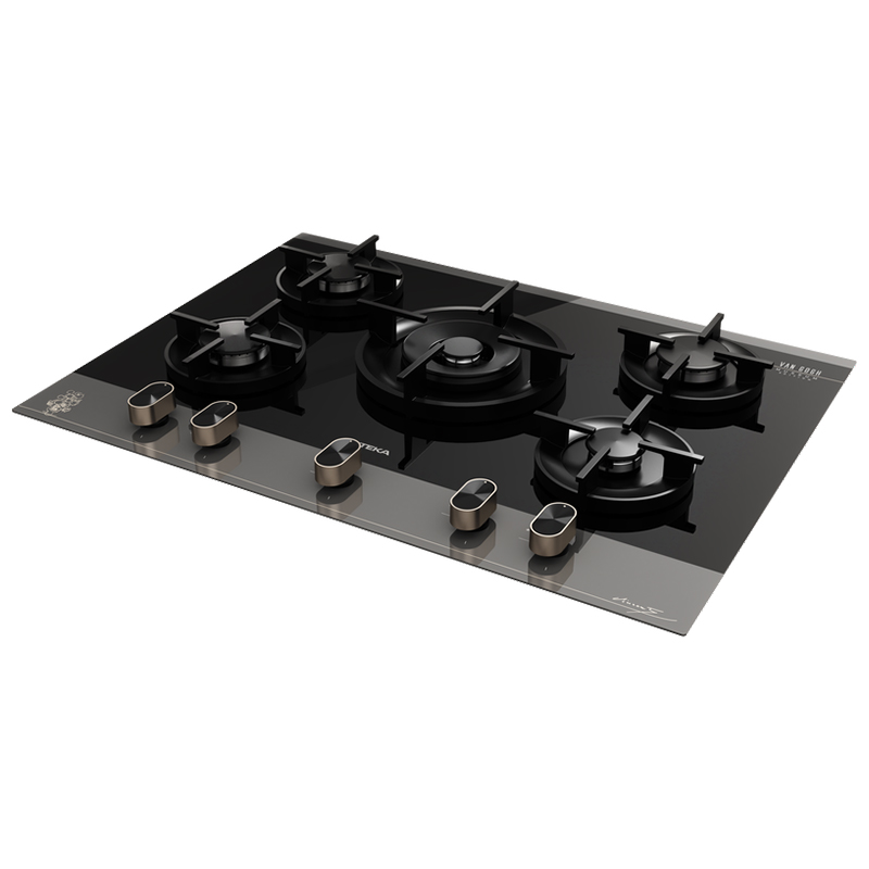 Encimera a Gas GBC75 V-GO Van Gogh Museum de 70cm con 5 Zonas de Cocinado