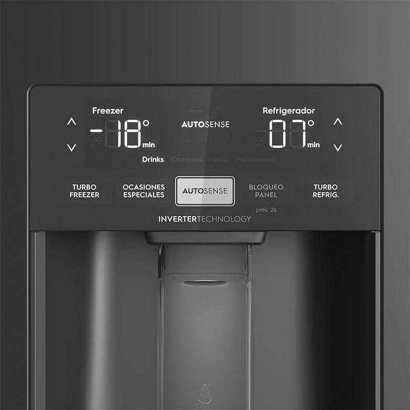 Refrigeradora 419 Litros Inverter Electrolux