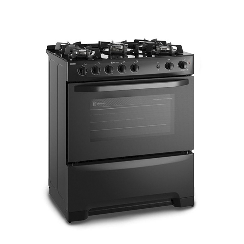 Cocina a Gas con 5 Quemadores 76cm Grill Freestanding Electrolux