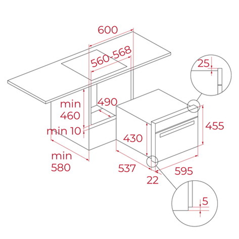 Microondas con Grill Integrado MLC8440 Teka