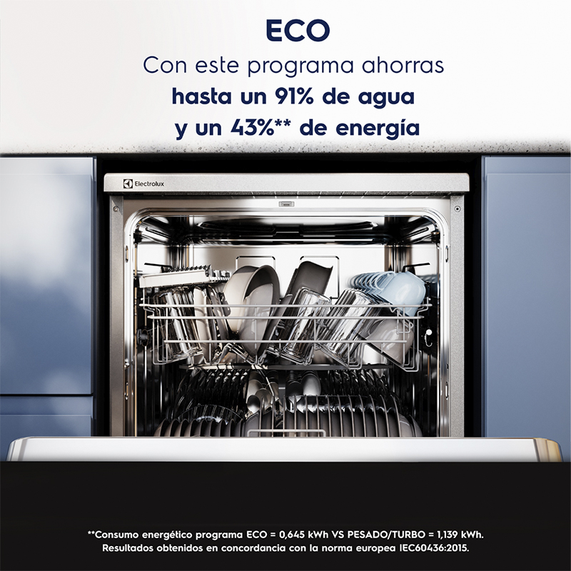 Lavavajillas Freestanding 10 Sets Stainless Steel Electrolux 