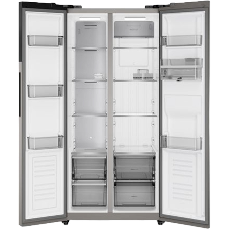 Refrigerador No Frost Side by Side 430L Inverter ERS44F3Q5BI Electrolux 