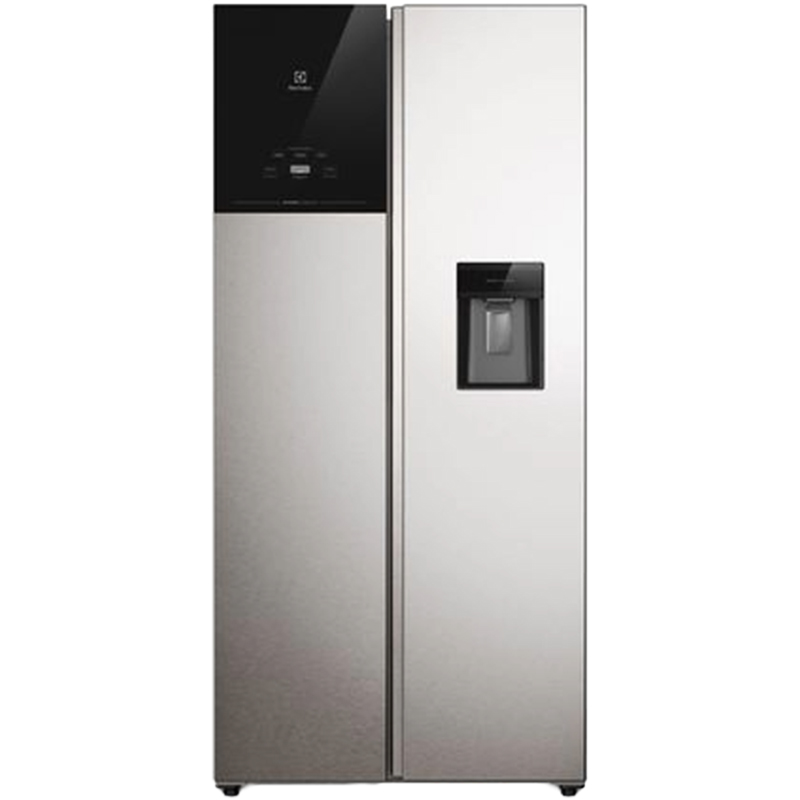 Refrigerador No Frost Side by Side 430L Inverter ERS44F3Q5BI Electrolux 