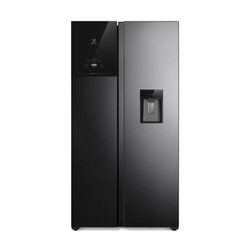 Refrigerador No Frost Side by Side 522L Inverter AutoSense Negro ERS53F3Q5CB Electrolux 