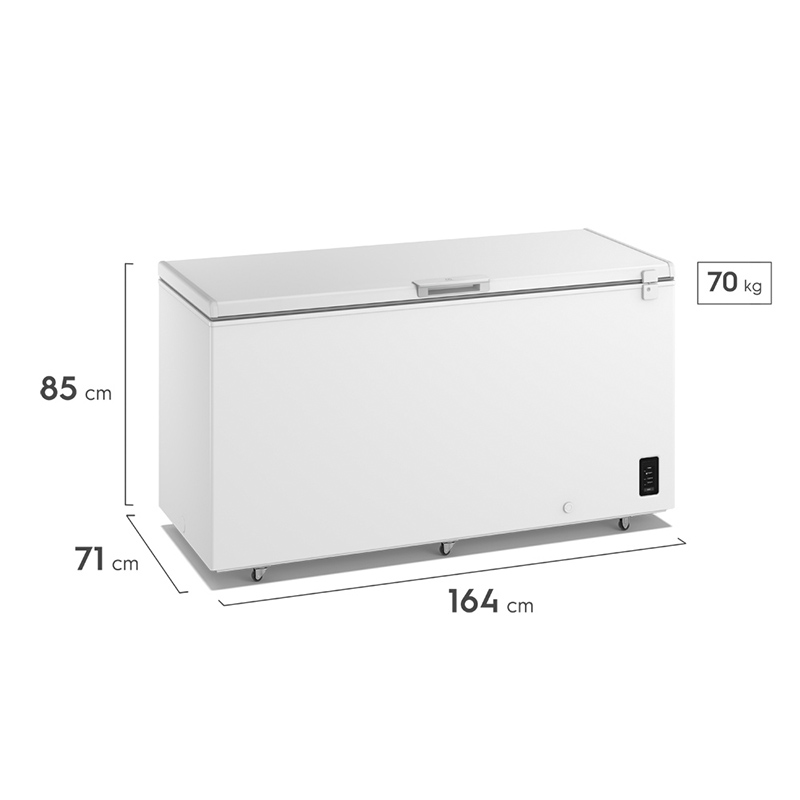 Congelador Horizontal 496L Inverter Blanco con Función Turbo Electrolux