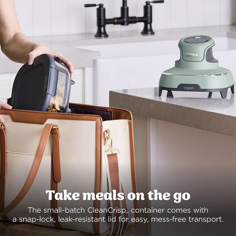  Freidora de Aire de Vidrio 4 en 1 Ninja