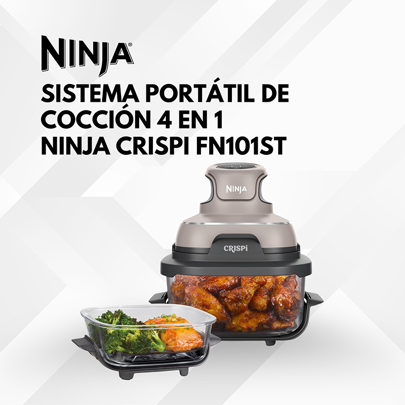 Freidora de Aire de Vidrio 4 en 1 Café Ninja