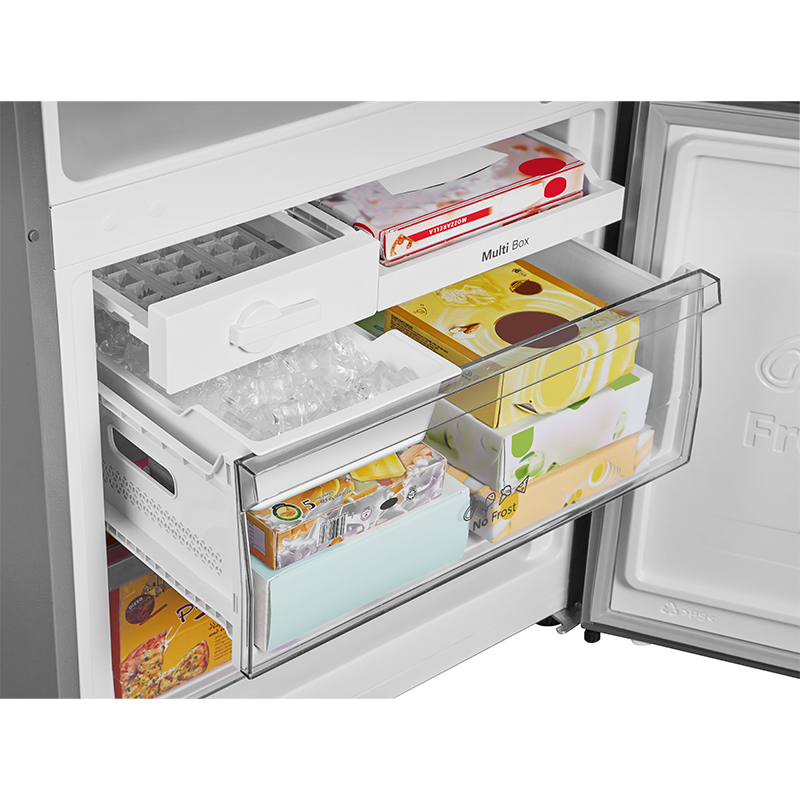 Refrigerador BOTTOM MOUNT RI 6451 Cromo 404Lt Indurama