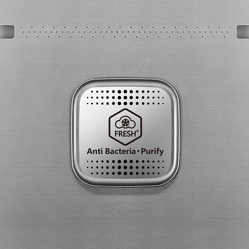 Refrigerador BOTTOM MOUNT RI 6451 Cromo 404Lt Indurama