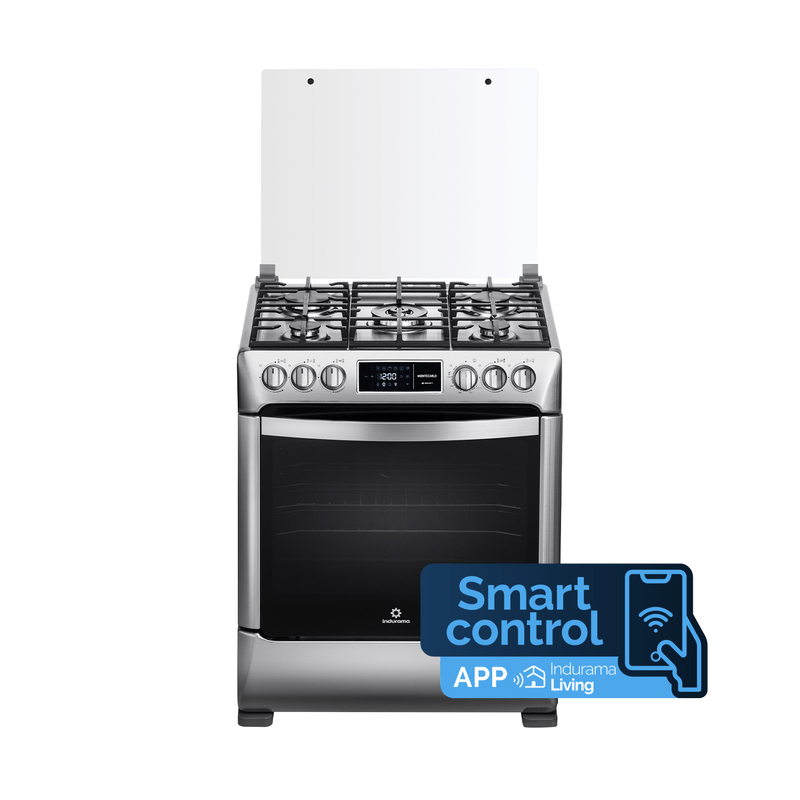 Cocina Montecarlo Smart Zafiro Croma 5 Quemadores Indurama