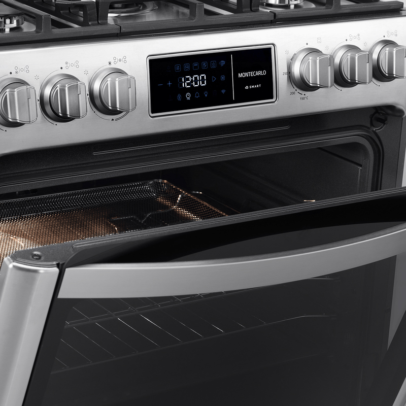 Cocina Montecarlo Smart Zafiro Croma 5 Quemadores Indurama