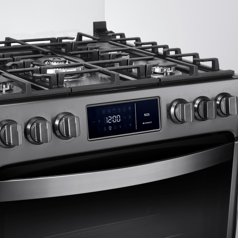 Cocina Niza Smart NIZA ZAFIRO 5 Quemadores Indurama