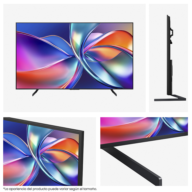 TELEVISOR HISENSE 98" QLED 4K UHD SMART GOOGLE TV