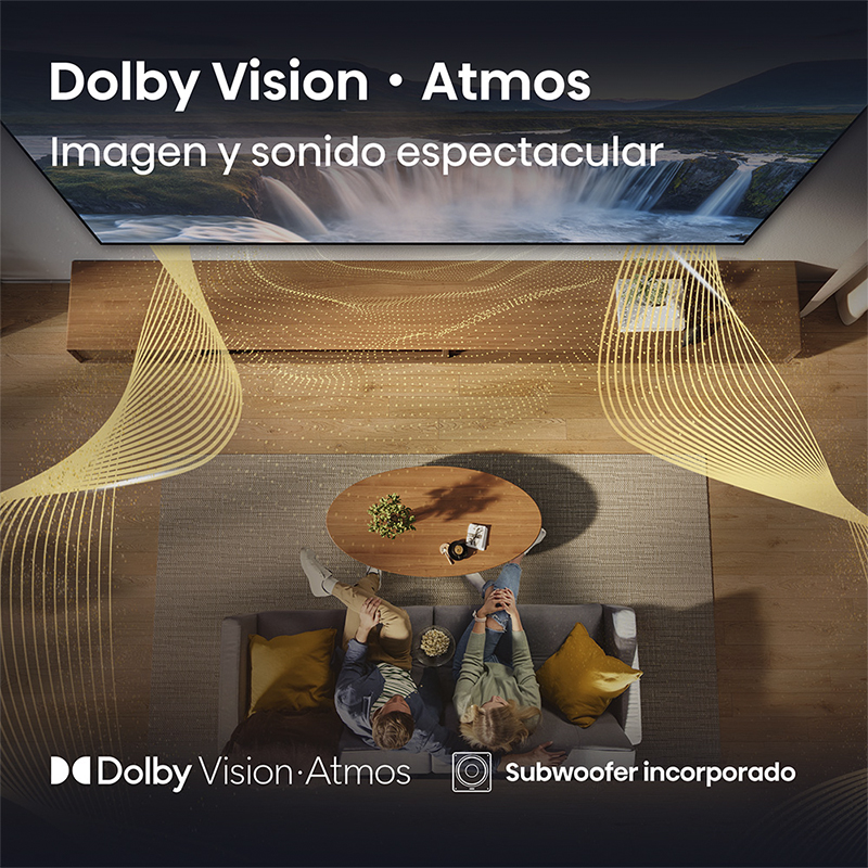 TELEVISOR HISENSE 98" QLED 4K UHD SMART GOOGLE TV