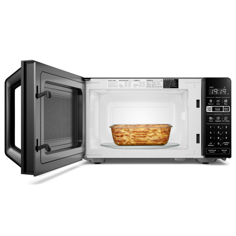 Microondas Freestanding Eléctrico Electrolux 20L Black
