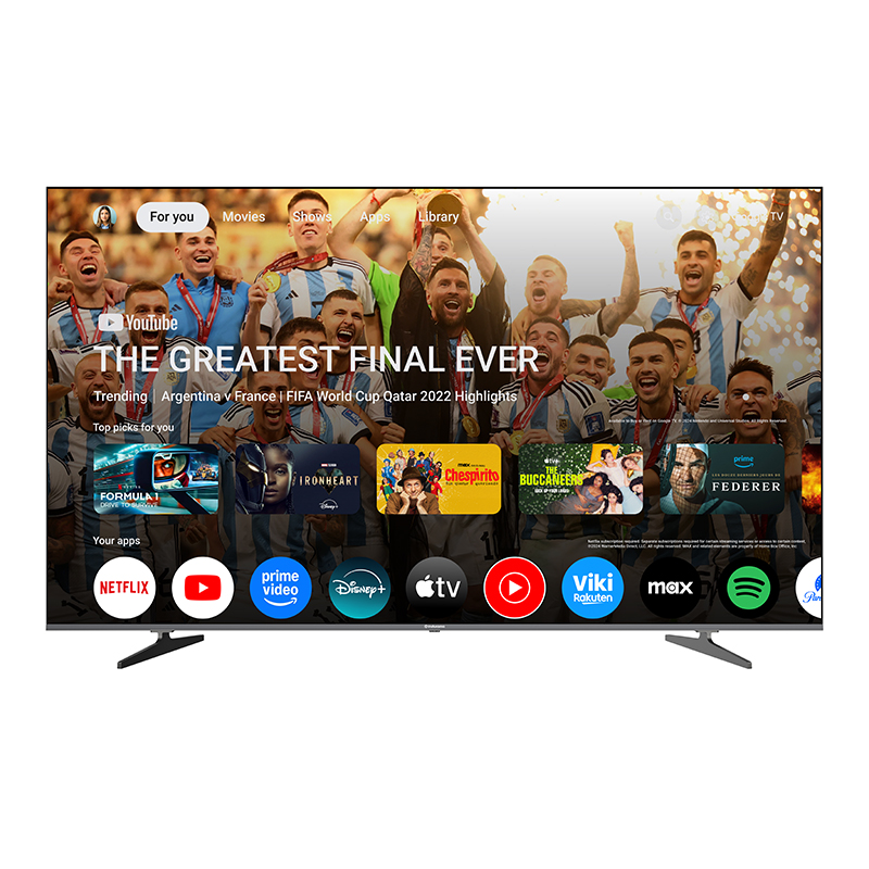 Televisor 85" QLED MINI LED 4K UHD 85TIKIQMINLED Indurama