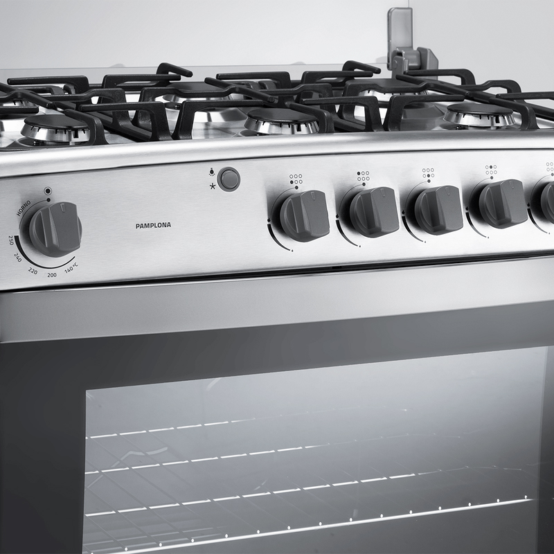 Cocina Pamplona 6 Quemadores QZ Croma C32 Indurama