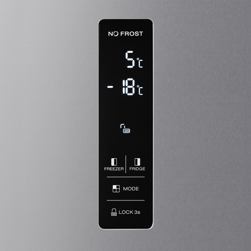 Refrigerador RI 7472 Side by Side Cromo Indurama