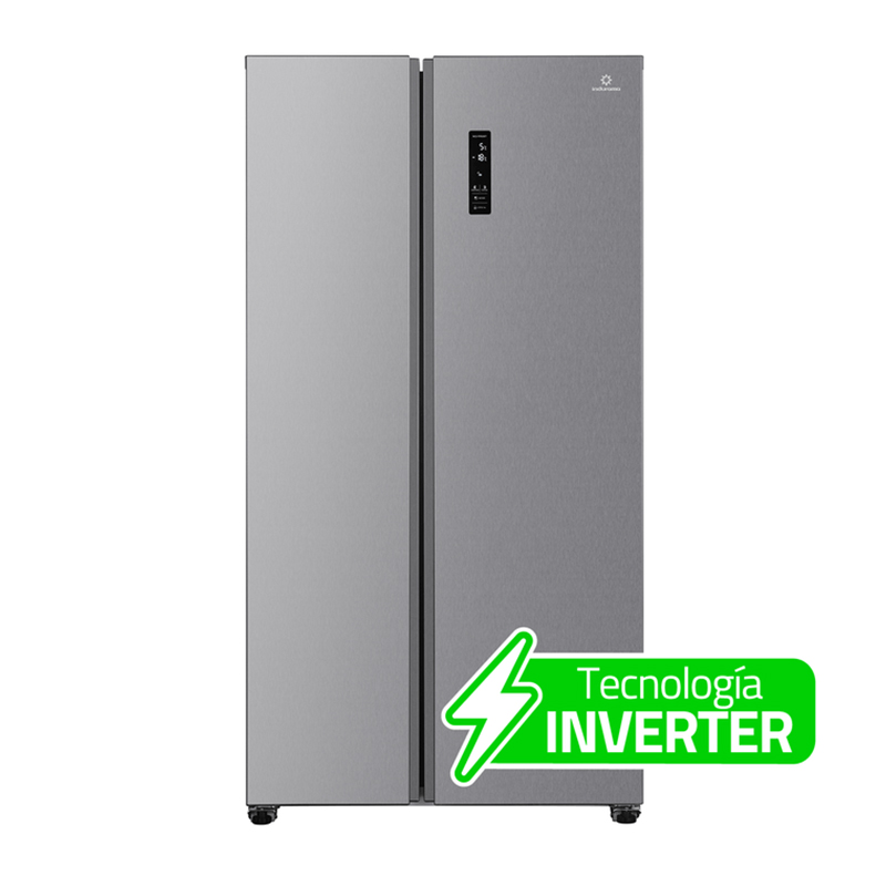 Refrigerador RI 7472 Side by Side Cromo Indurama
