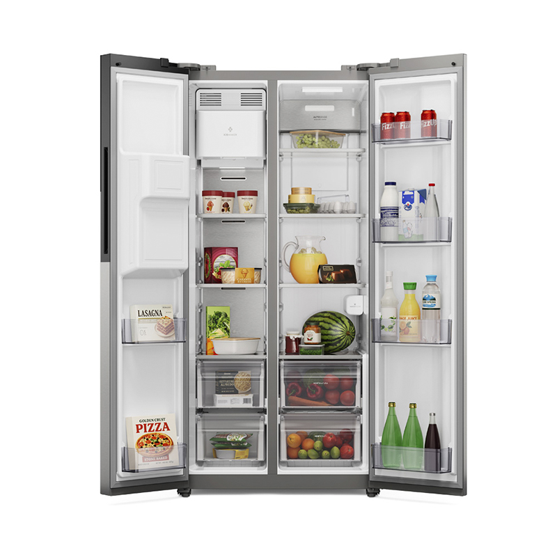 Refrigerador Side By Side  Inverter 481 L Silver Electrolux