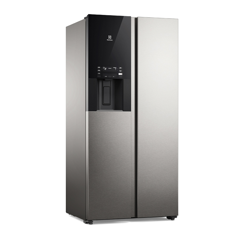 Refrigerador Side By Side  Inverter 481 L Silver Electrolux