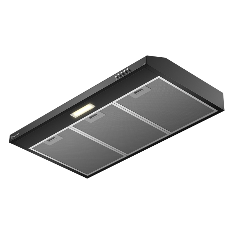 CAMPANA EMPOTRABLE ELECTROLUX 80CM NEGRA