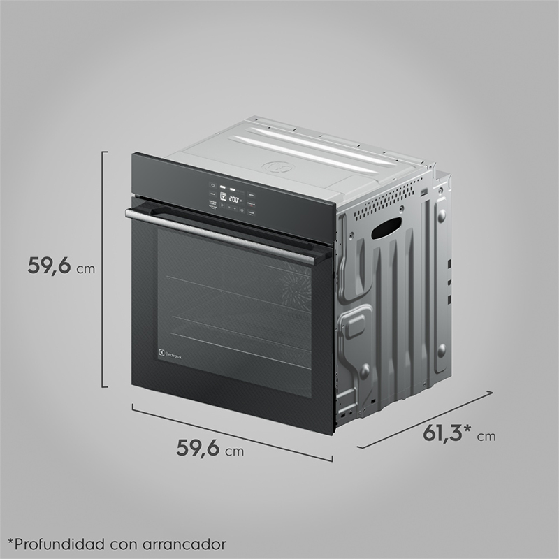 Horno Empotrable Eléctrico  Convección 80lt B Airfry Electrolux