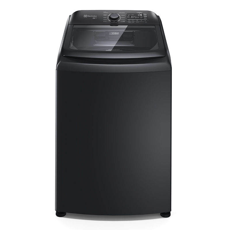 Lavadora  Carga Superior 22kg con Cierre Fácil Negra Electrolux