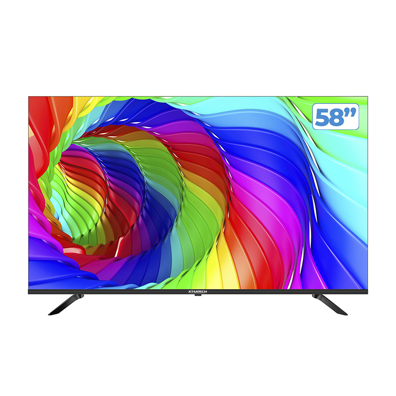 TELEVISOR XTRATECH 58 " QLED UHD 4K GOOGLE TV   