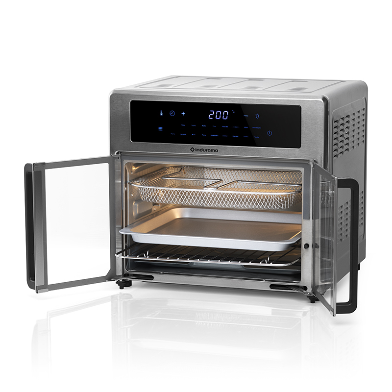 Horno Eléctrico Doble Puerta de 25 litros HTI-25LCR Indurama