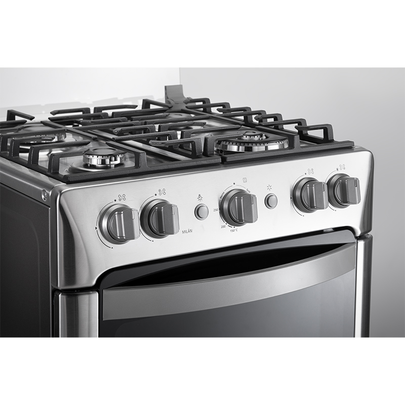 Cocina de 4 Quemadores Milán Zafiro Croma C24 S01 Indurama 