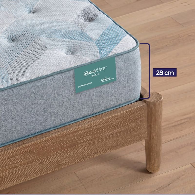 Colchón BeautySleep 2026 Erica Med Firm 135x190cm