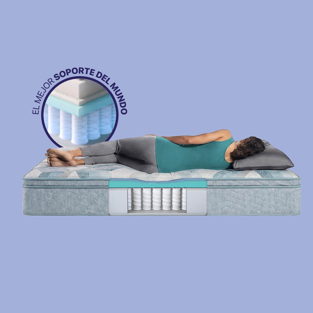 Colchón BeautySleep 2026 Erica Medium Firm Pillow Top 135x190cm