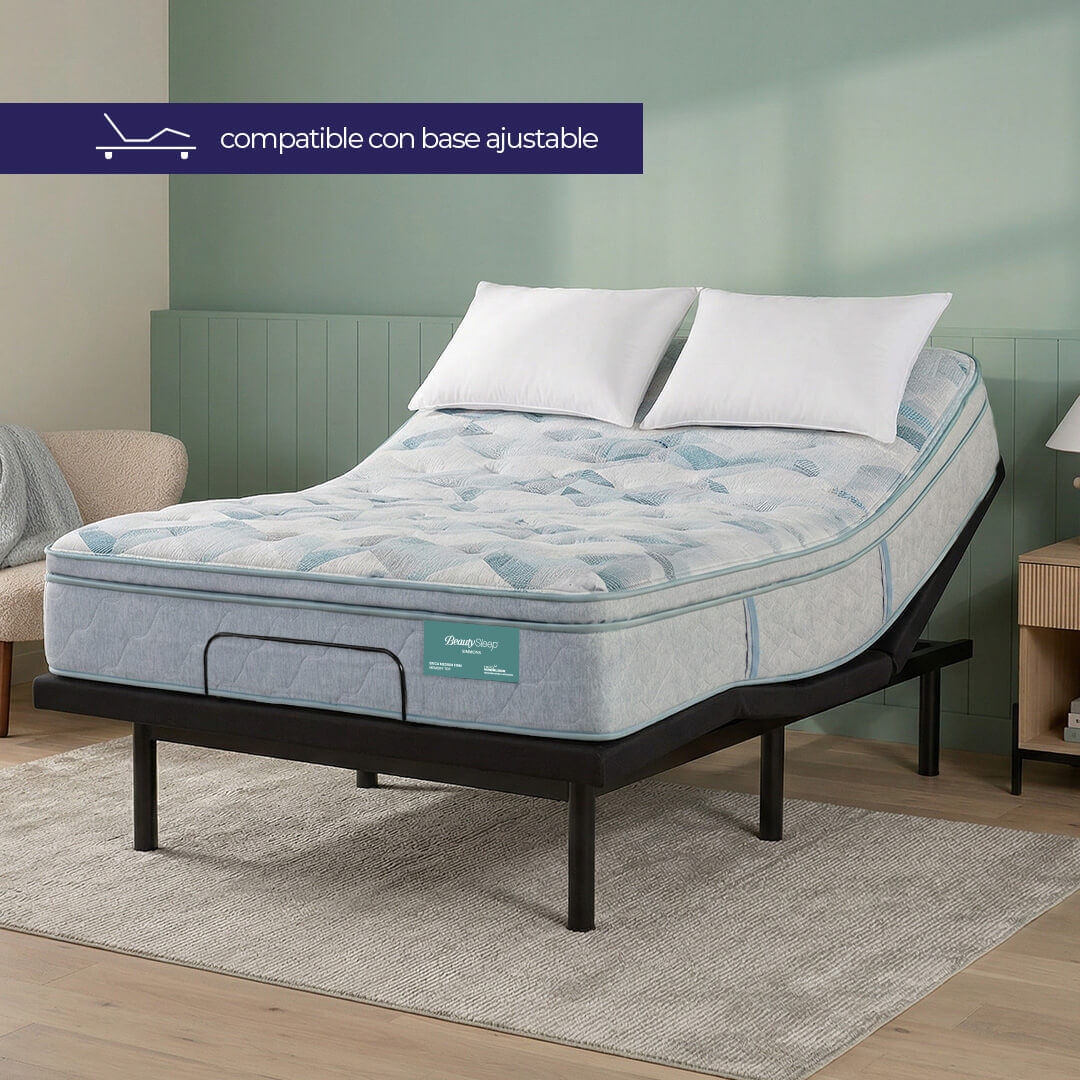 Colchón BeautySleep  Erica Medium Firm Pillow Top 200x200cm