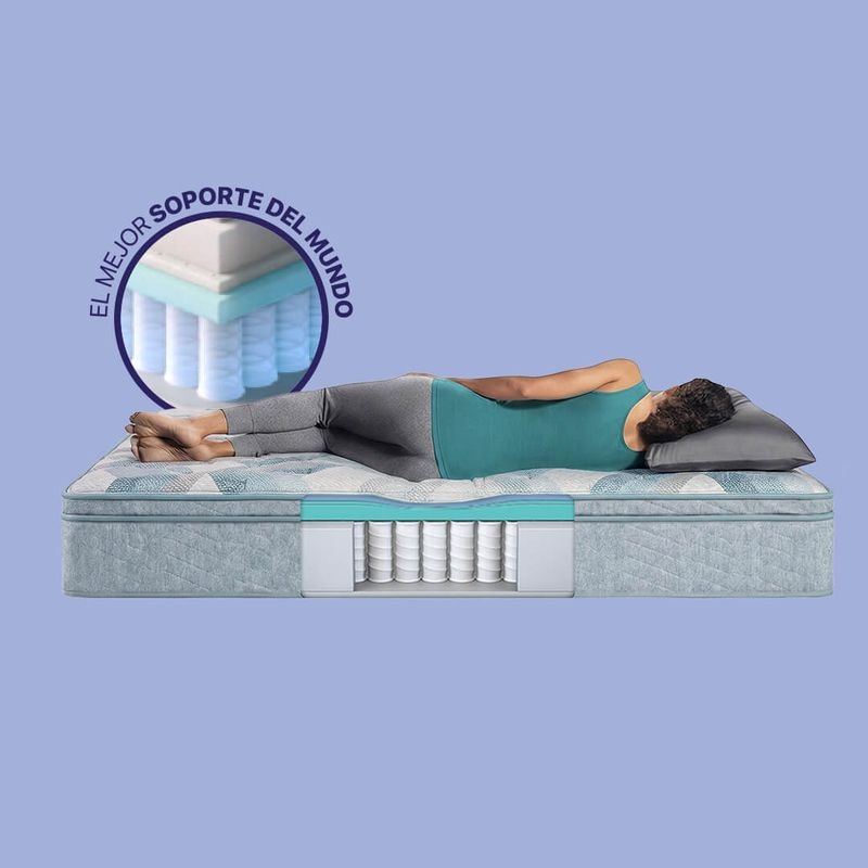 Colchón BeautySleep Erica Soft Pillow Top 105x190cm