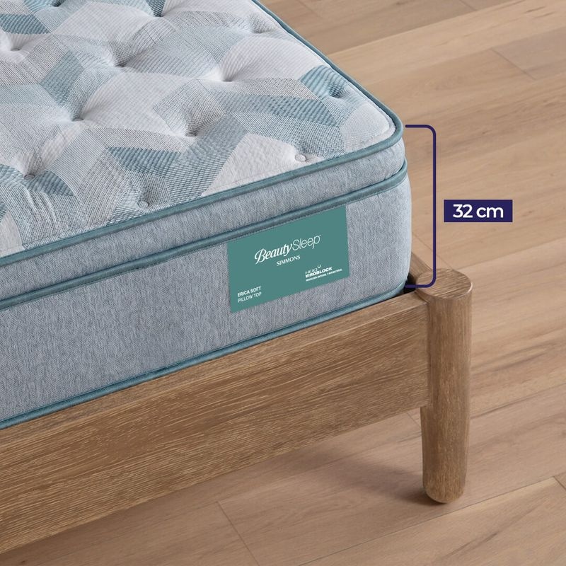 Colchón BeautySleep Erica Soft Pillow Top 105x190cm
