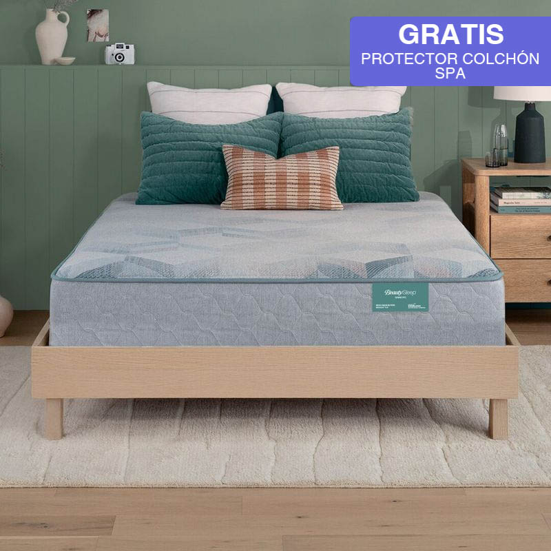 Colchón BeautySleep Erica  Medium Firm Memory Top 100x200cm