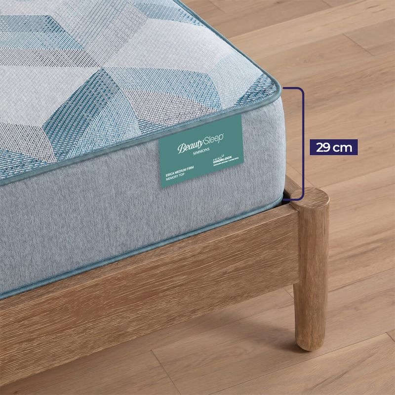 Colchón BeautySleep Erica  Medium Firm Memory Top 135x190cm