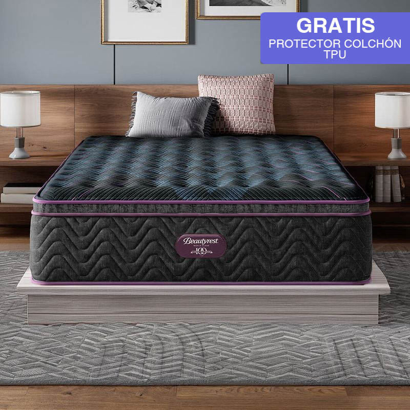 Colchón Beautyrest World Class Medium Firm Pillow Top 135x190cm