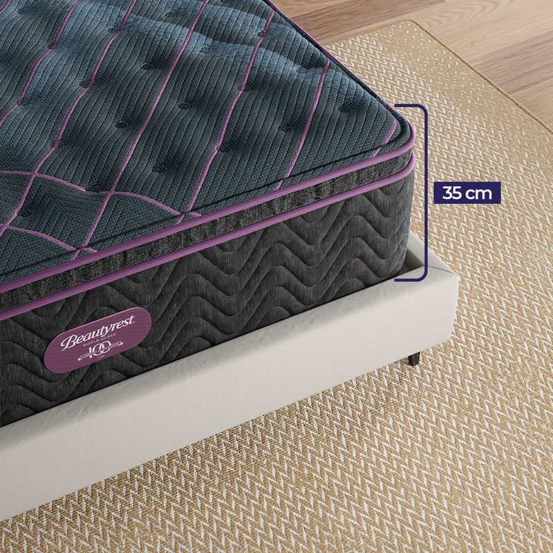 Colchón Beautyrest World Class Medium Firm Pillow Top 160x200cm