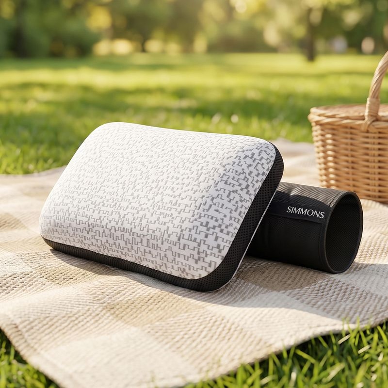 Almohada Beautyrest Wellness Cool Confort Mini