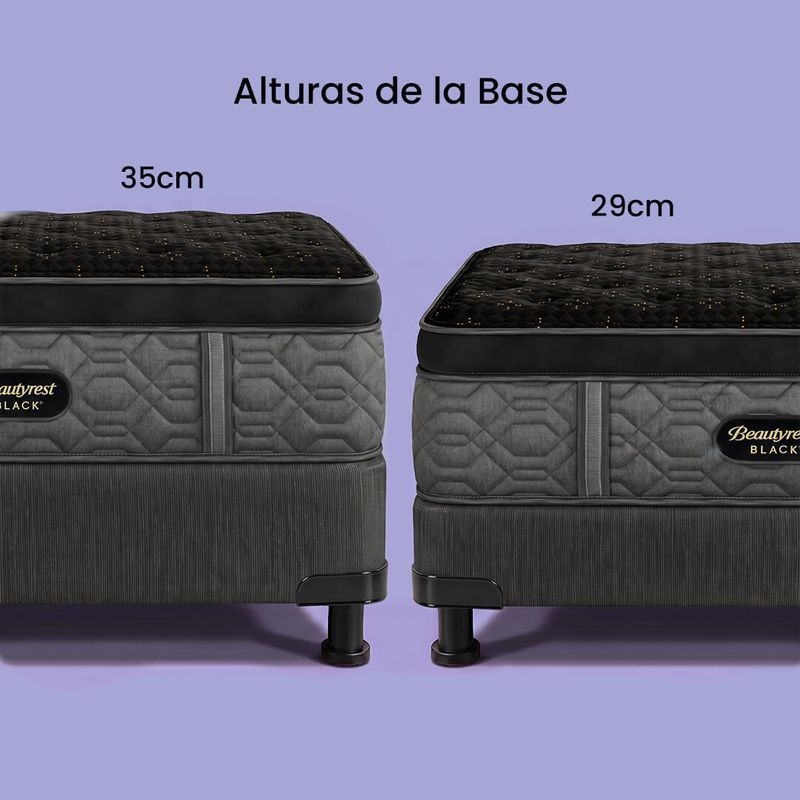 Base Beautyrest Black 100x200x35cm Simmons