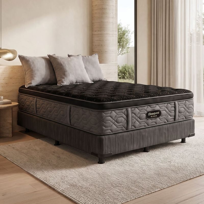 Base Beautyrest Black 100x200x35cm Simmons