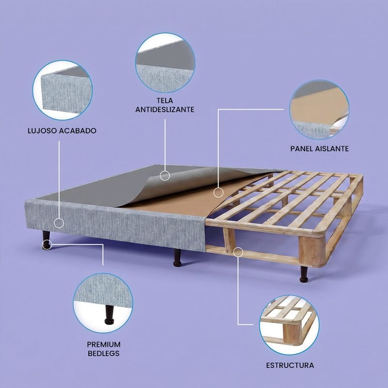 Base Beautysleep (100x200cm) Alto 29cm Simmons
