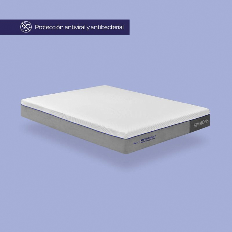 Combo Cama Ajustable TXL + Colchón Gratis Memory Foam Restore Select