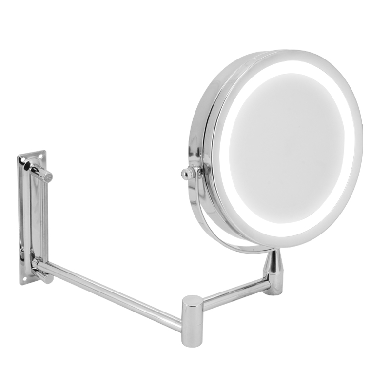 Espejo Aumento 2X con Luz de Pared 