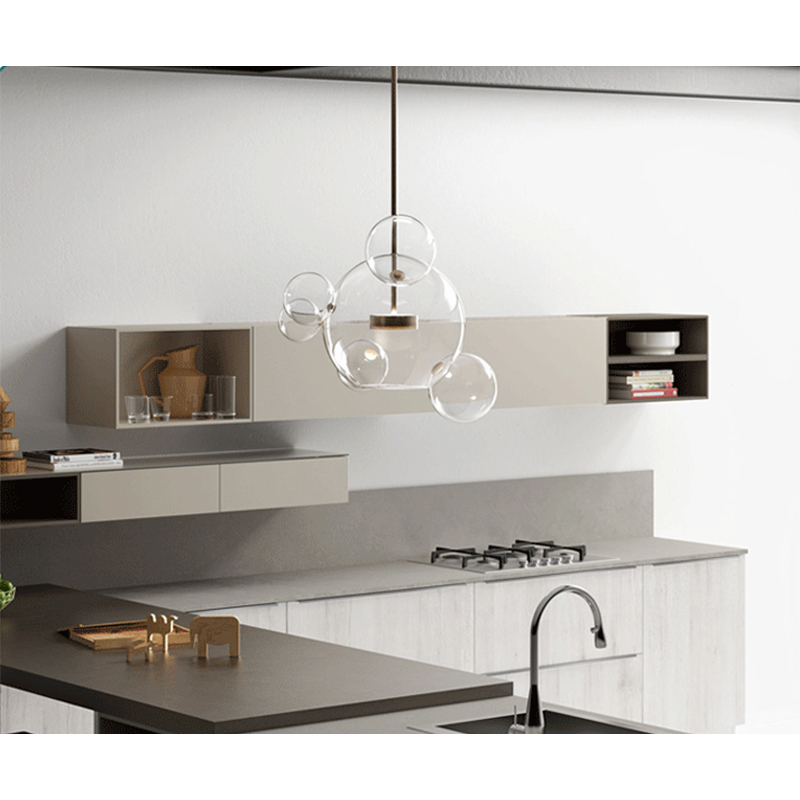 Lámpara de Techo Stellar Led 18w Oro Vidrio