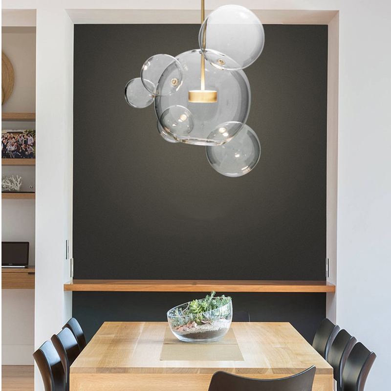 Lámpara de Techo Stellar Led 18w Oro Vidrio