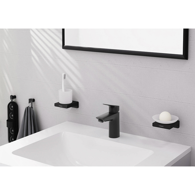 Gancho AddStoris Percha Negro Mate Hansgrohe