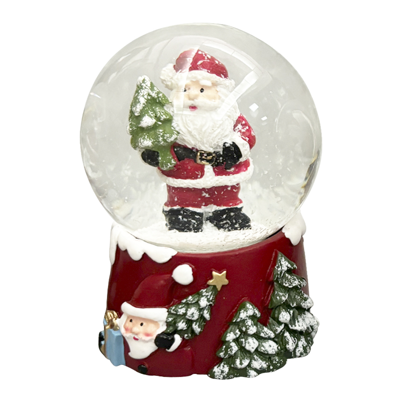 Adorno Bola de Cristal Nieve 4.5cm